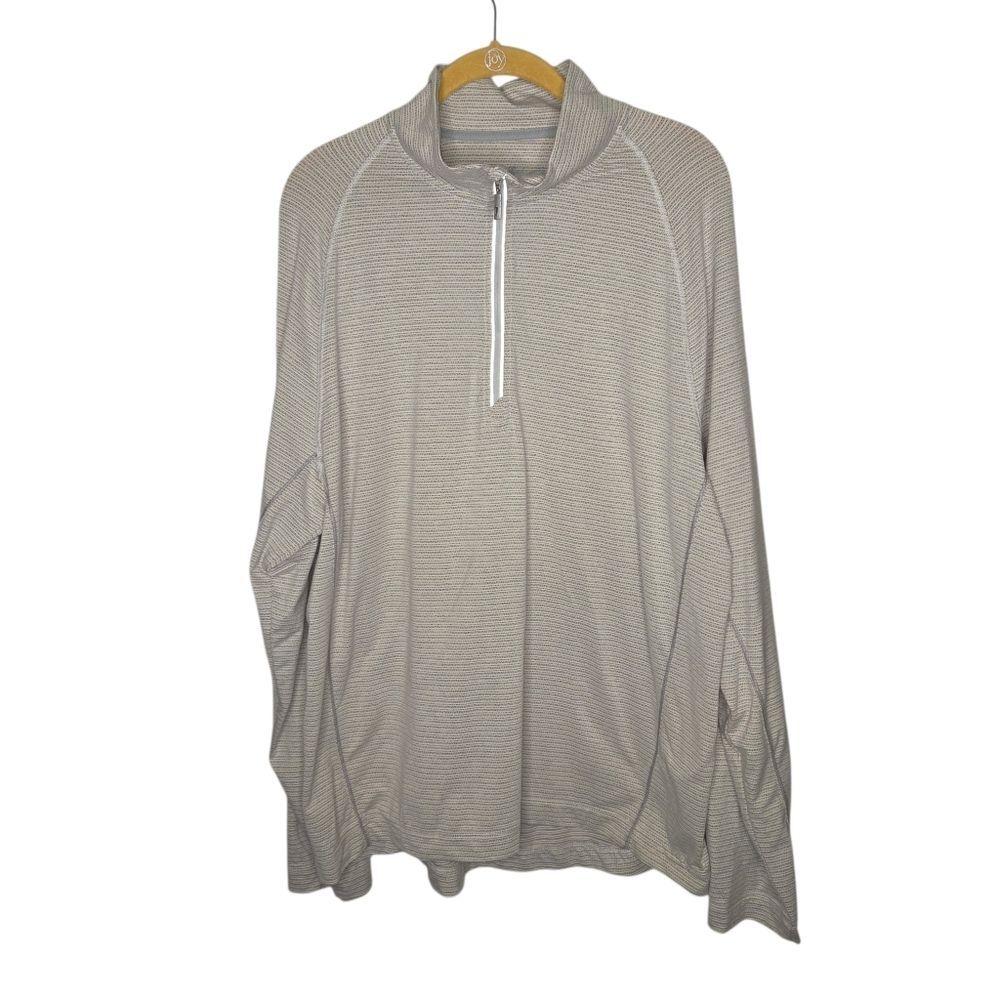 Tommy Bahama Men's Quarter-Zip Pullover Sweatshirt, Size Large